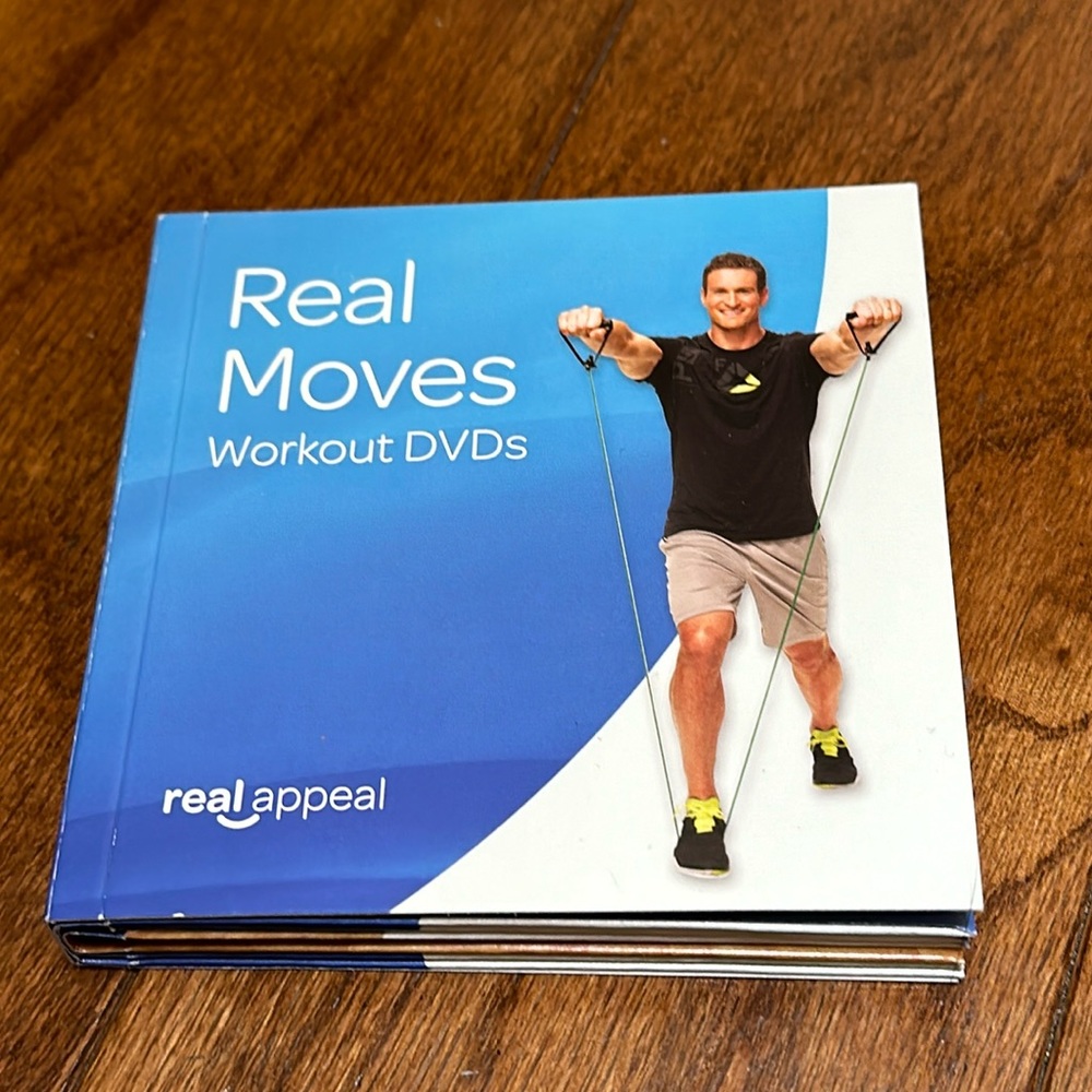 REAL APPEAL - REAL MOVES - 6 WORKOUT DVDs